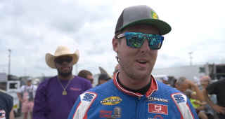 Cleetus McFarland overcomes engine problems for top-10 finish at Talladega